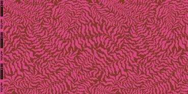 Viskose Dancing Algae Terrakotta/Pink von Swafing by Thorsten Berger